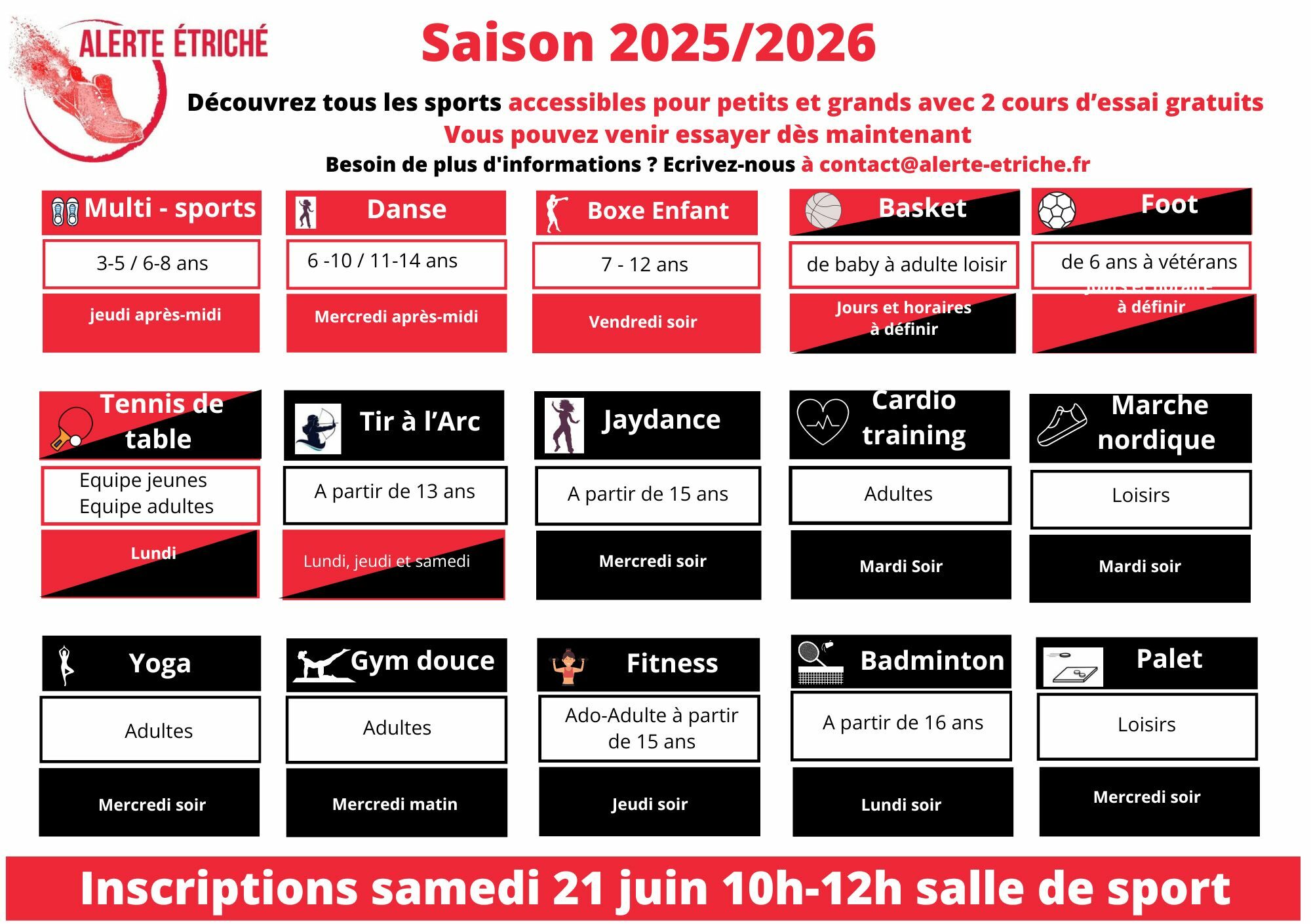 Saison 2025-2026 flyer