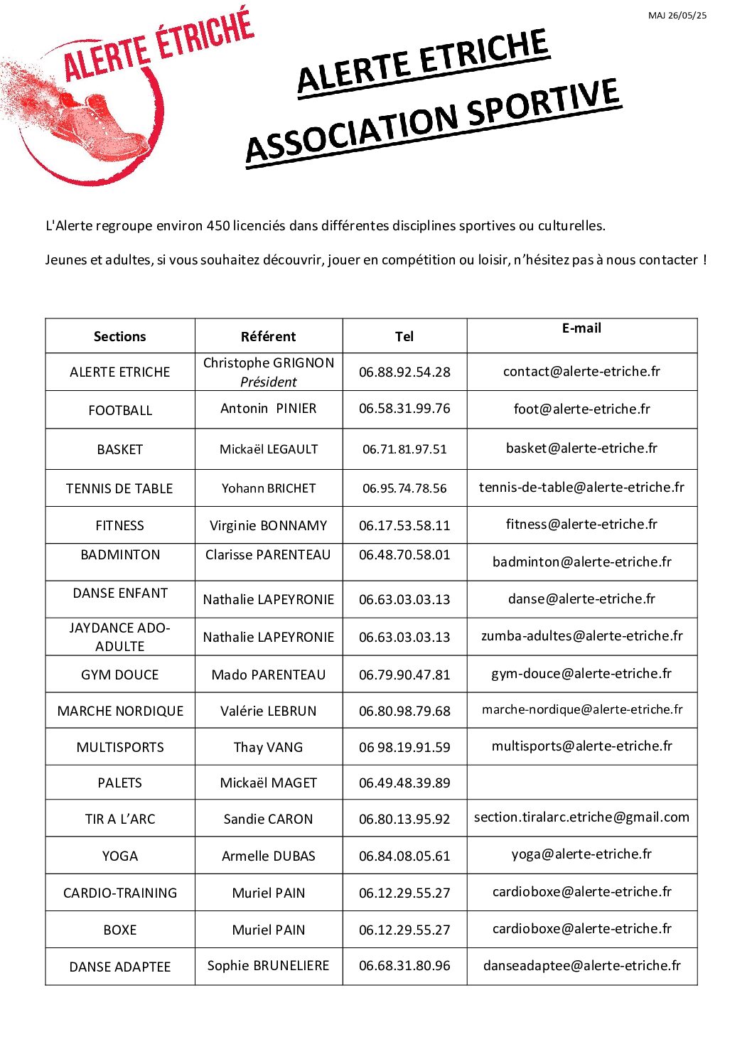 Réfèrents section Alerte 2025-2026